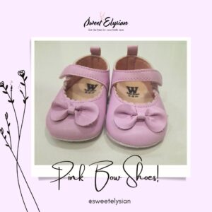 Pink Bow Shoes