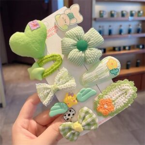 Green Pins 9pcs Set