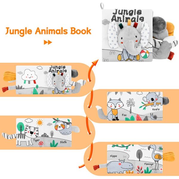 Jungle Animals Book - Image 3