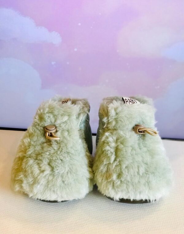 Green Fluffy Shoes - Image 3