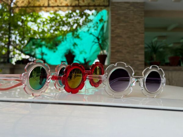 Toddler & Kids Daisy Sunglasses Clear - Image 2