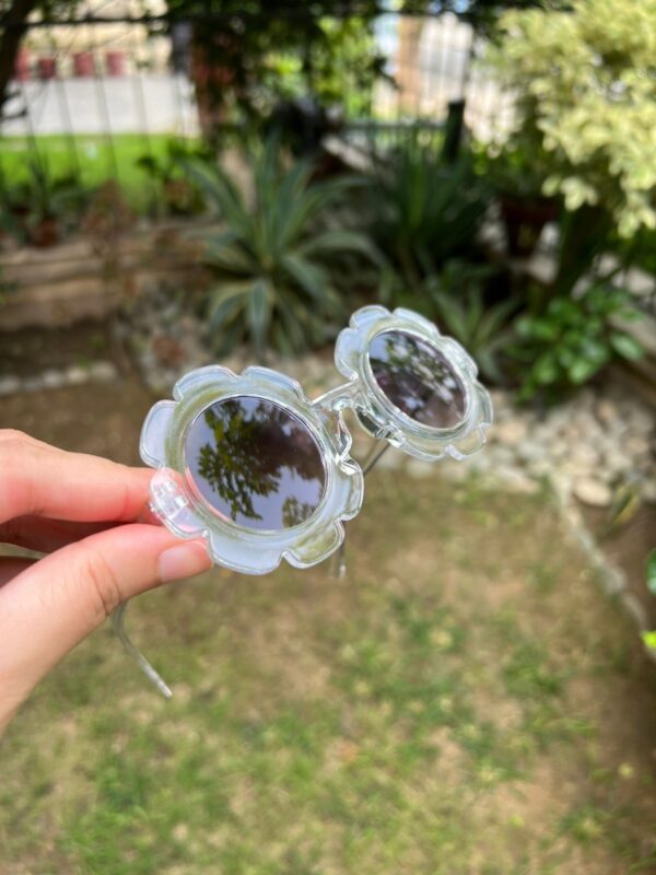 Toddler & Kids Daisy Sunglasses Clear - Image 3