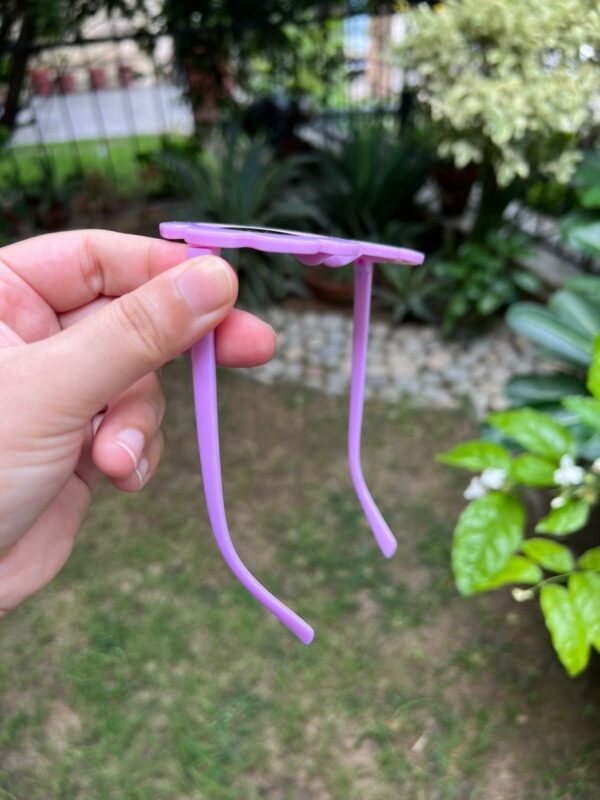Toddler & Kids Daisy Sunglasses - Lavendar - Image 4