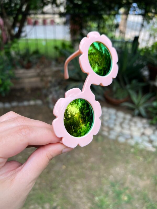 Toddler & Kids Daisy Sunglasses - Light Pink - Image 2