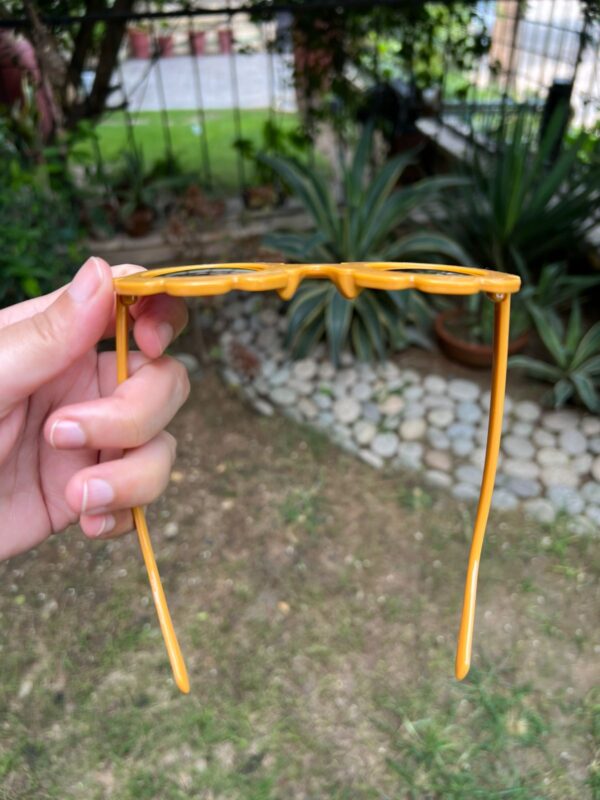 Toddler & Kids Daisy Sunglasses - Mustard - Image 6