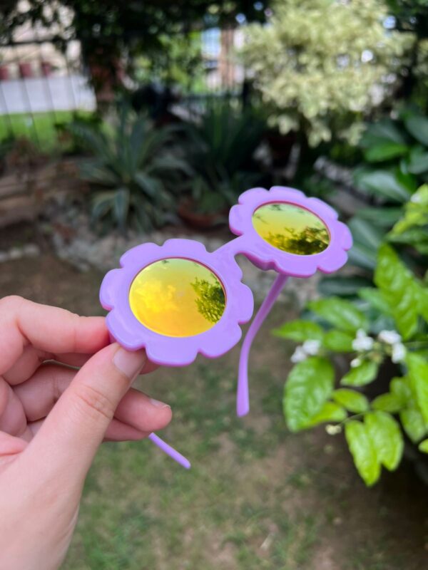 Toddler & Kids Daisy Sunglasses - Lavendar - Image 5