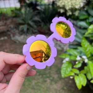 Toddler & Kids Daisy Sunglasses - Lavendar