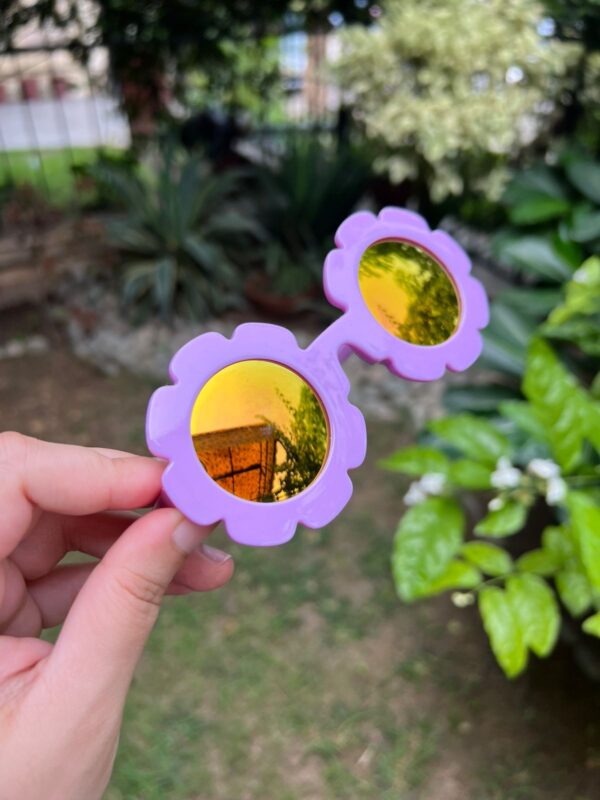 Toddler & Kids Daisy Sunglasses - Lavendar