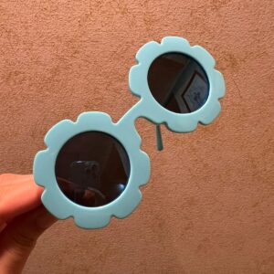 Toddler & Kids Daisy Sunglasses -  Blue