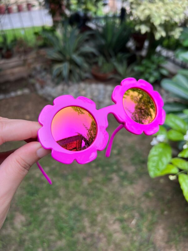 Toddler & Kids Daisy Sunglasses -  Pink