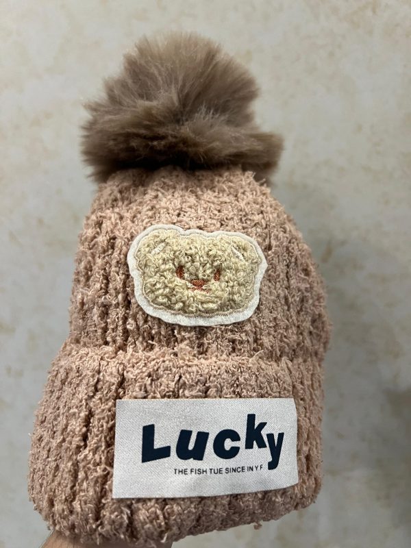 Lucky Bear Winter Cap - Brown