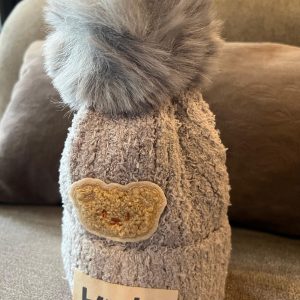 Lucky Bear Winter Cap - Grey